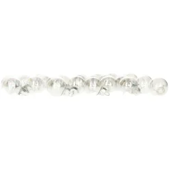 Othmar Decorations Kerstballen - glas - 24ST - parelmoer - 2,5cm