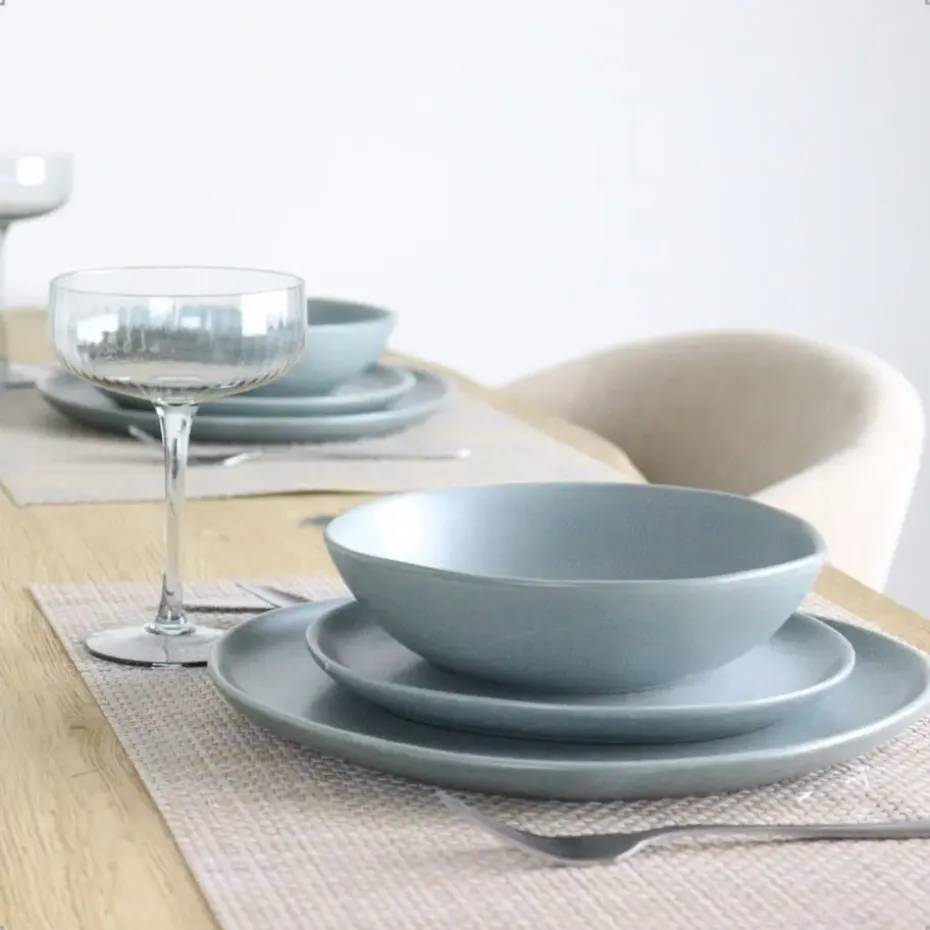 OTIX Dinerborden Bordenset 6 Persoons 27cm Aardewerk OAK