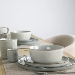 OTIX Dinerborden Bordenset 6 Persoons 27cm Aardewerk BEECH