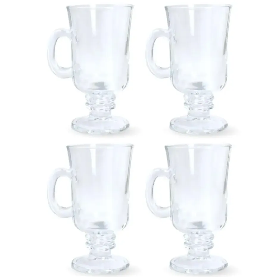 OTIX Irish Coffee glazen Latte macchiato Koffietassen 4 stuks 240ml
