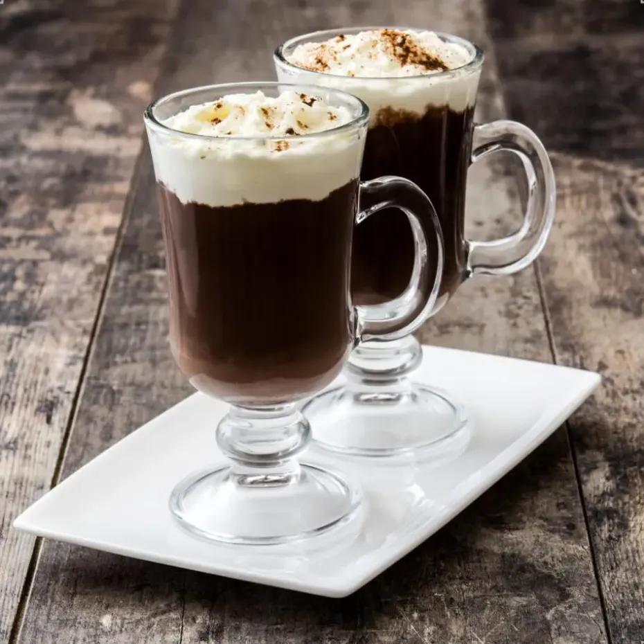 OTIX Irish Coffee glazen Latte macchiato Koffietassen 4 stuks 240ml