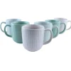 OTIX Koffiekopjes 6 stuks Aurora - Multikleur