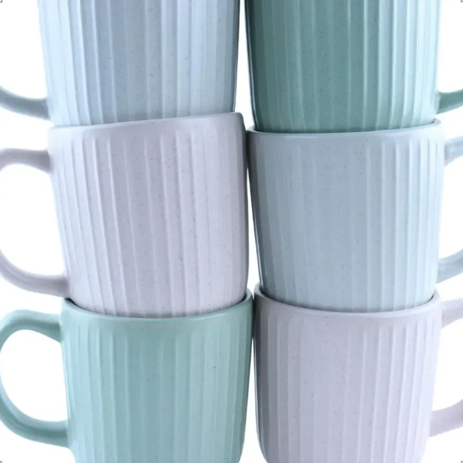 OTIX Koffiekopjes 12 stuks Aurora - Multikleur