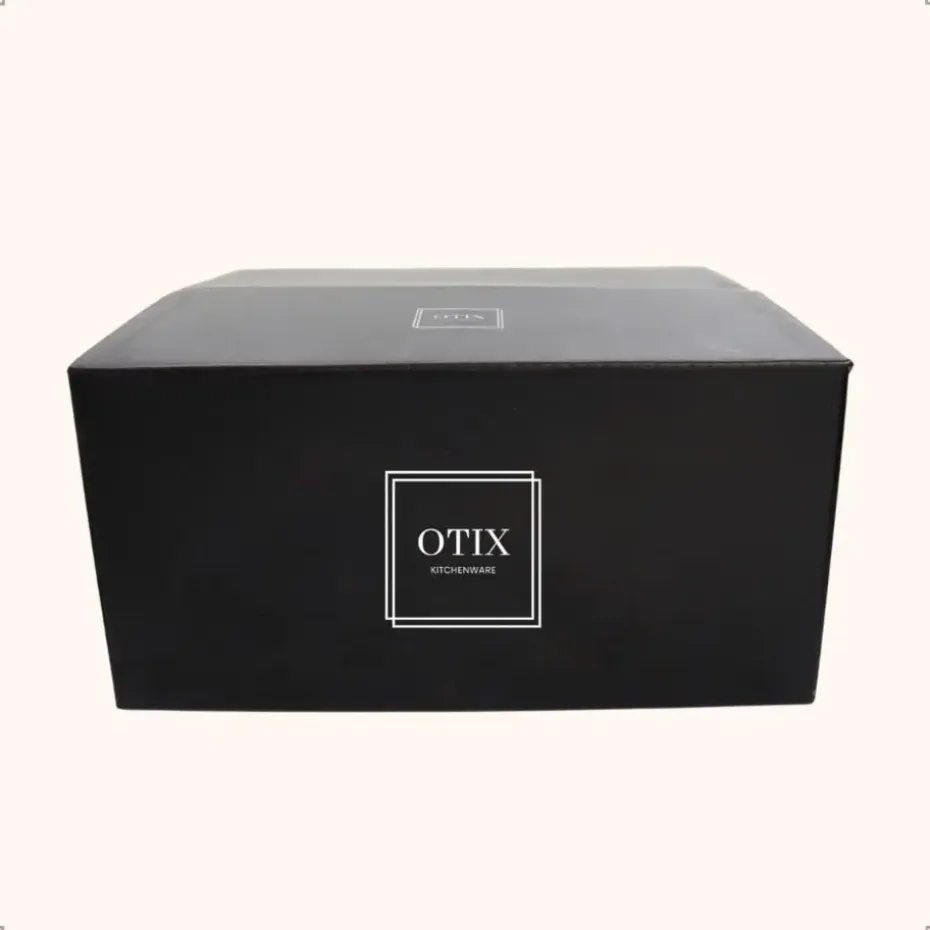 OTIX Koffiekopjes met Oor Set van 8 Koffietassen Aardewerk 200 ml MOSS
