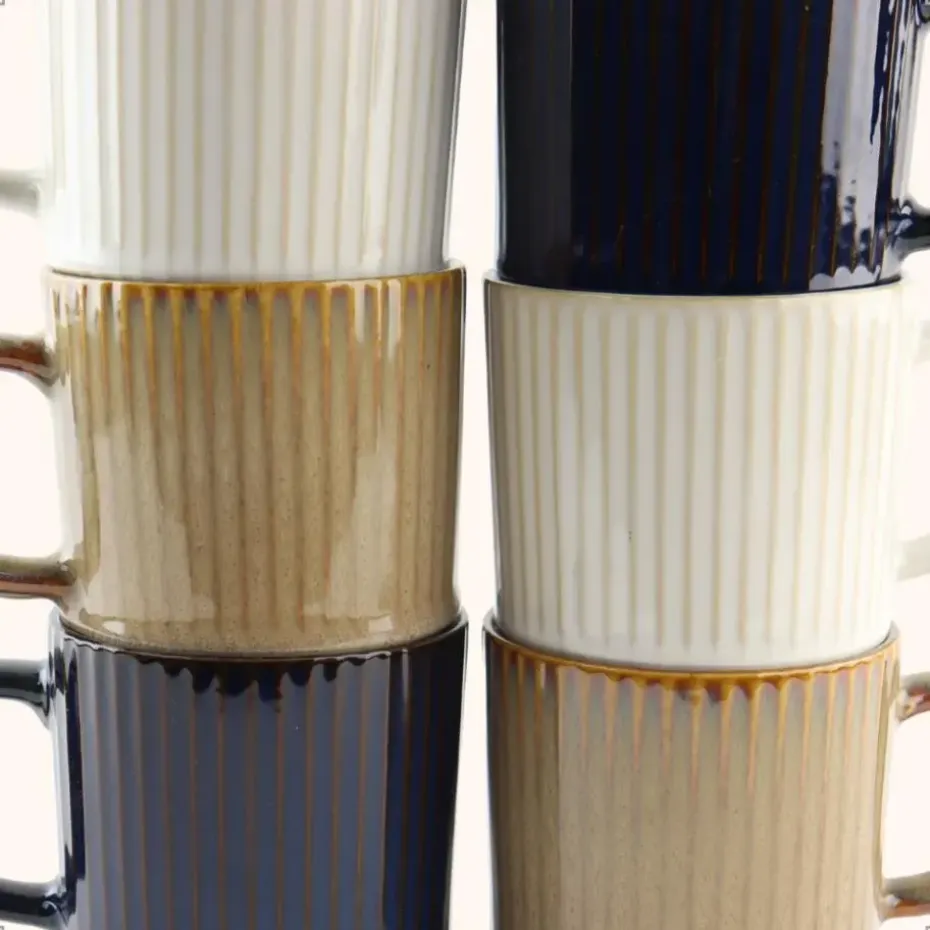OTIX Koffiekopjes Set van 12 Stuks 270 ml Div. Kleuren Keramiekoduct