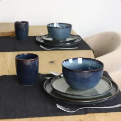 OTIX Serviesset 25-delig Bordenset Saladeschaal Koffiekopjes Ontbij...