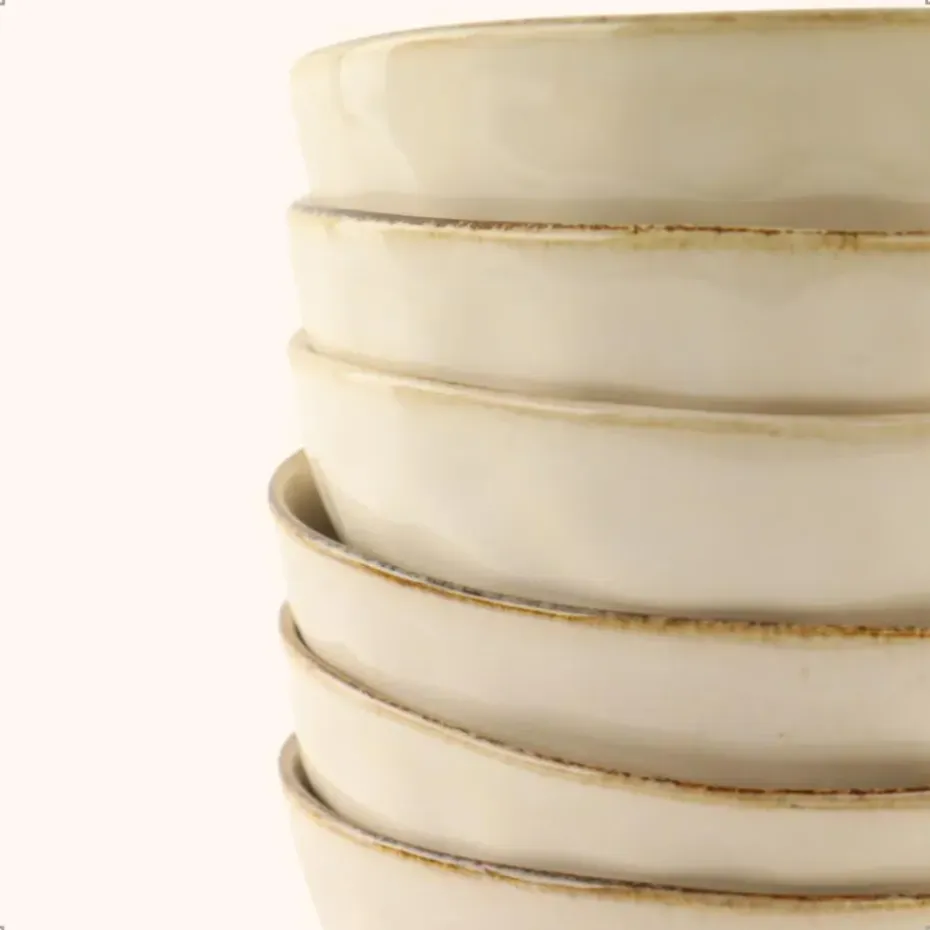 OTIX Soepkommen 6 Persoons Beige 620ml Keramiek