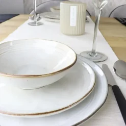 OTIX Soepkommen 6 Persoons Beige 15cm Soeptassen Keramiek LILY