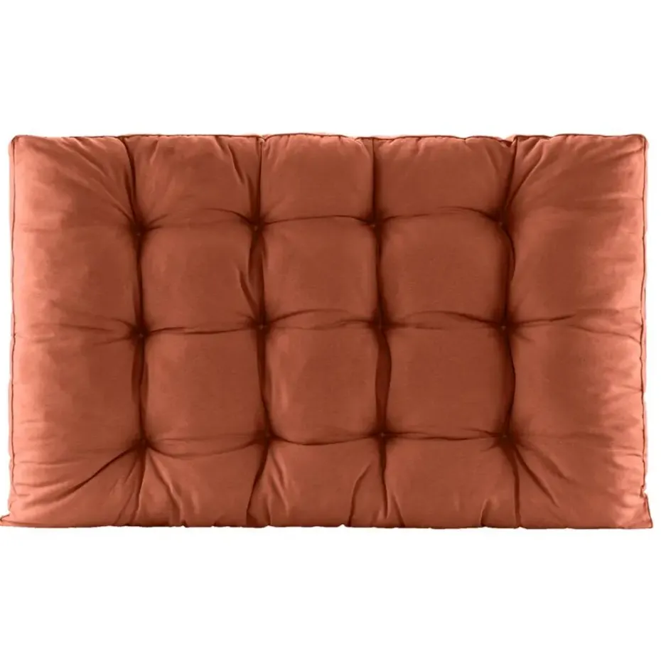 Palletkussen Florence terracotta 120x80 cm