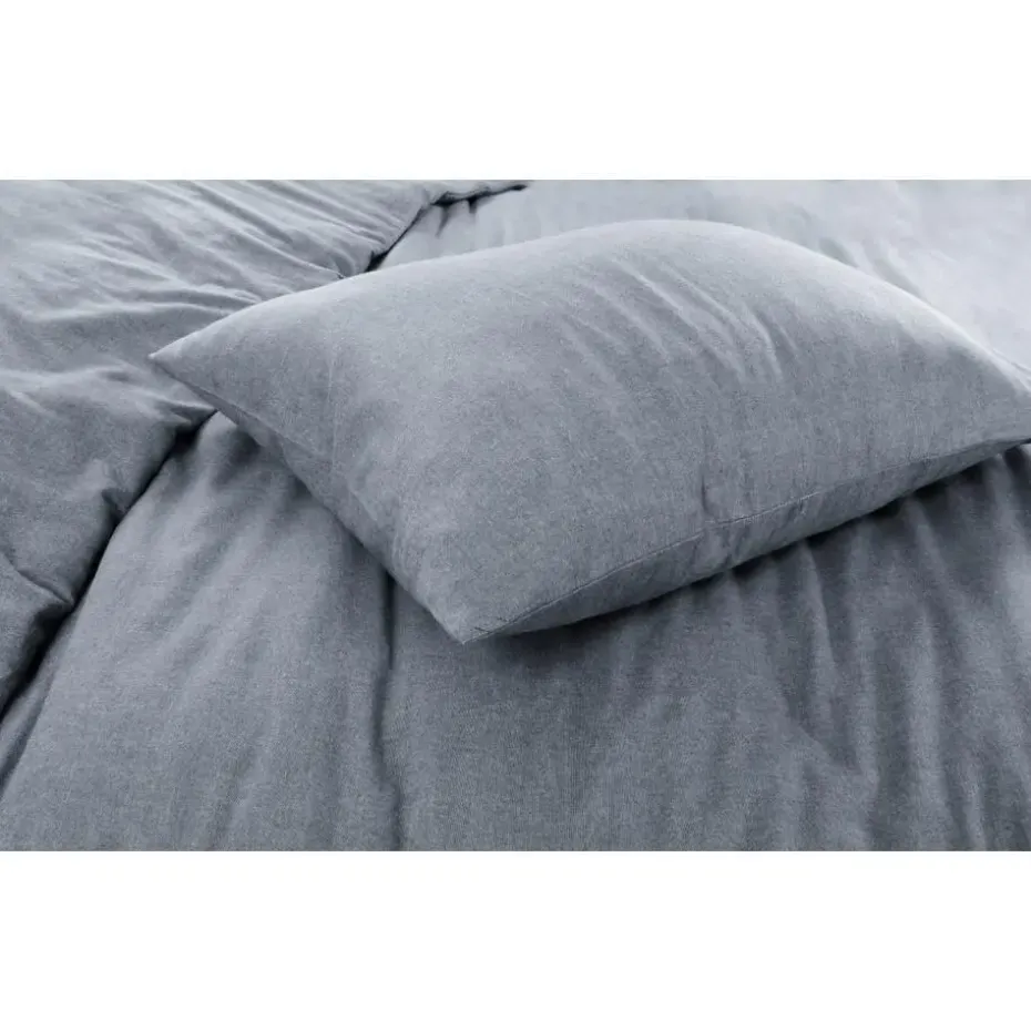 Papillon dekbedovertrek Brienz flanel - 140x200/220cm - Blauw