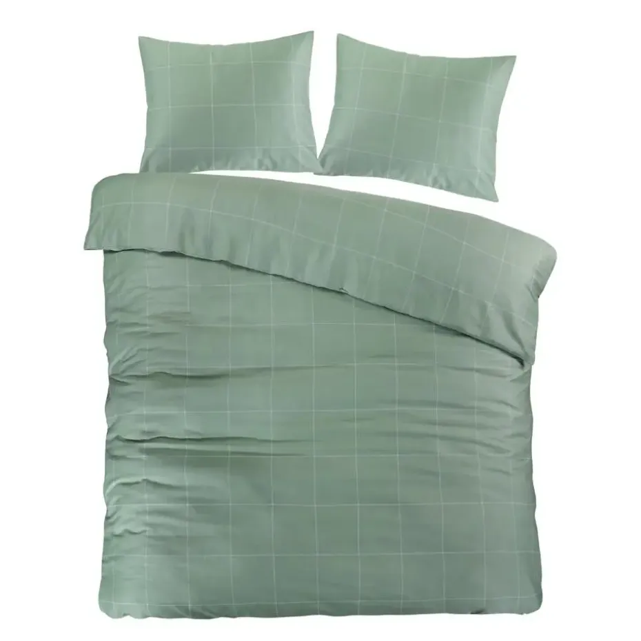 Papillon dekbedovertrek Cadiz - 200x200/220 cm - Groen