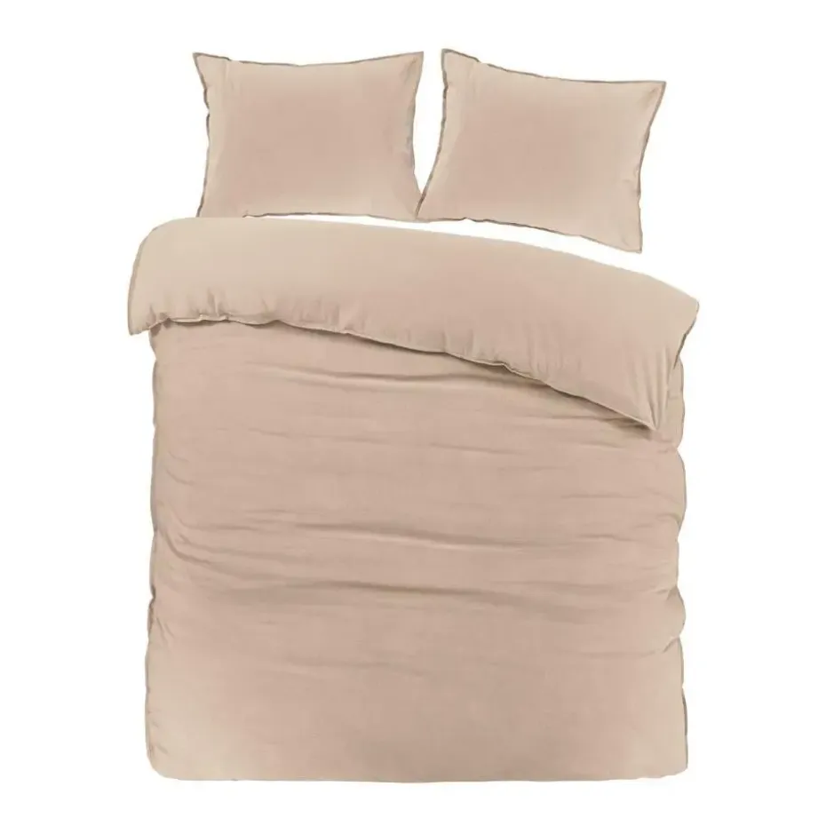 Papillon dekbedovertrek Juliette - 200x200/220 cm - Sand