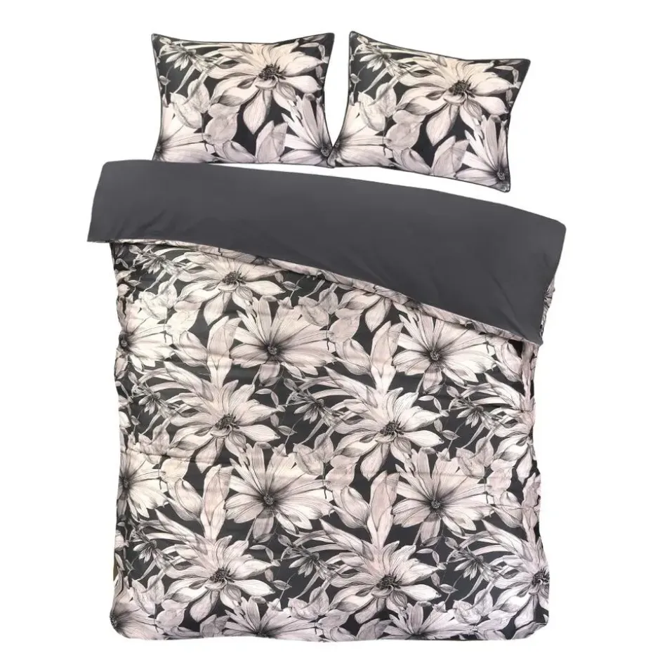 Papillon Luna Dekbedovertrek - Lits-jumeaux - 240x200/220 cm - Navy
