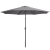Parasol Dorado - antraciet - Ø300 cm