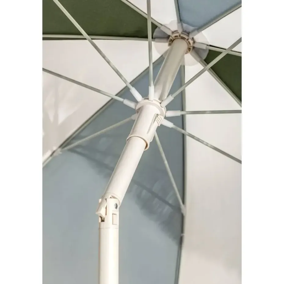 Parasol Oliva tilt - zand/groen - Ø200 cm