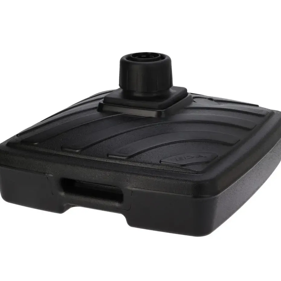 Parasolvoet - vierkant - antraciet grijs - D55 cm - 40 liter