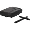 Parasolvoet kruisvoet - vierkant - antraciet grijs - 60 liter