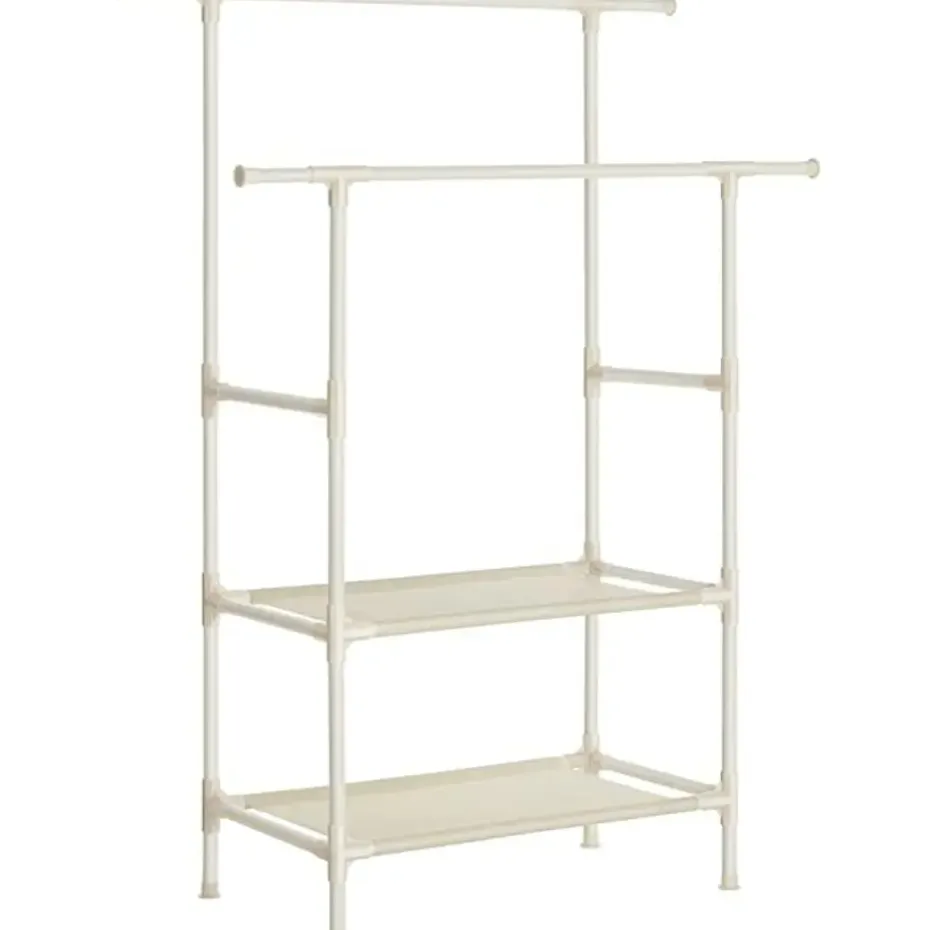 Parya Home - Kledingrek - Belastbaar tot 70 kg - wit