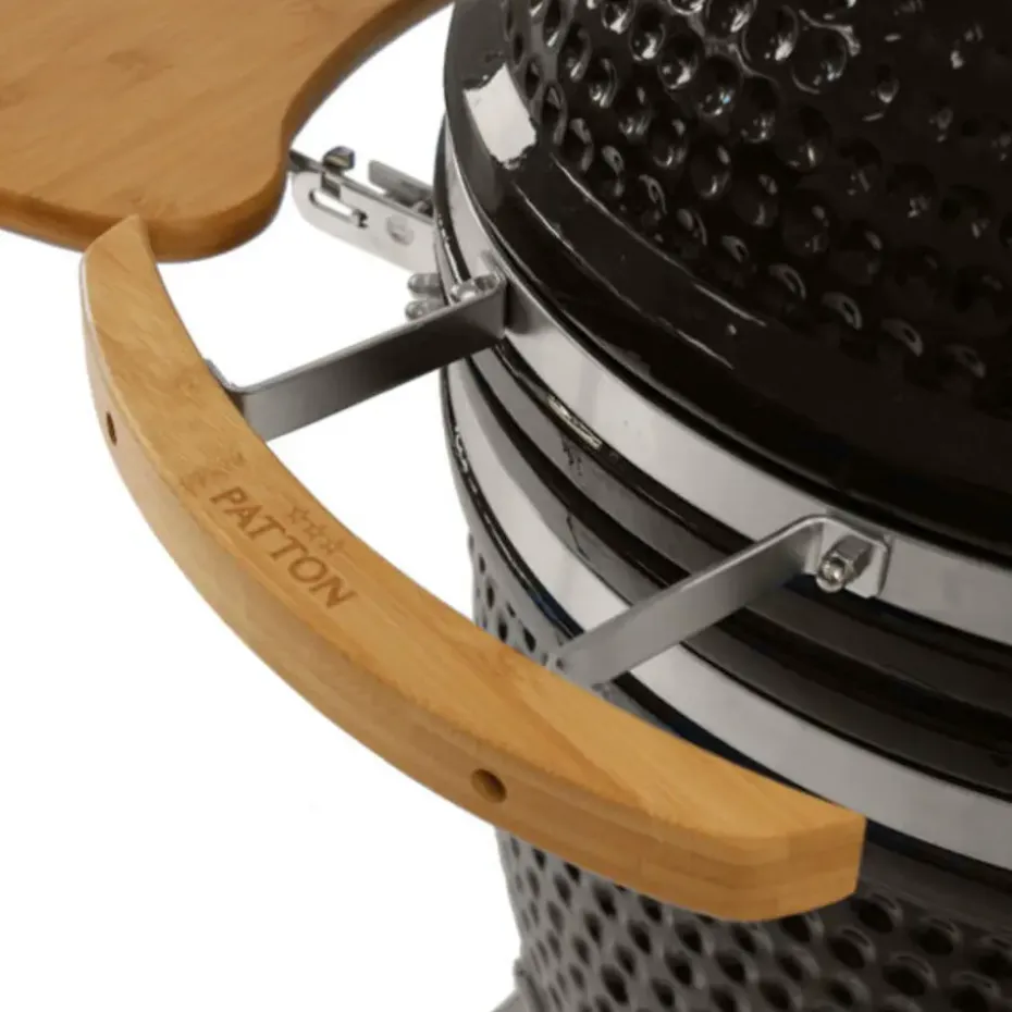 Patton Classic Kamado 20" - Large - Ø44 cm - Matzwart
