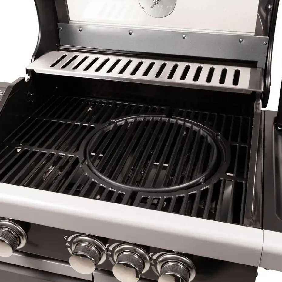 Patton Patio Pro Chef gasbarbecue 3+1 frozen grey