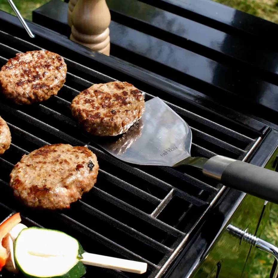 Patton Solid RVS Teppanyaki Spatel met Softgrip