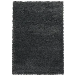 Pearl Soft Hoogpolig Vloerkleed Grijs - 140x200 CM