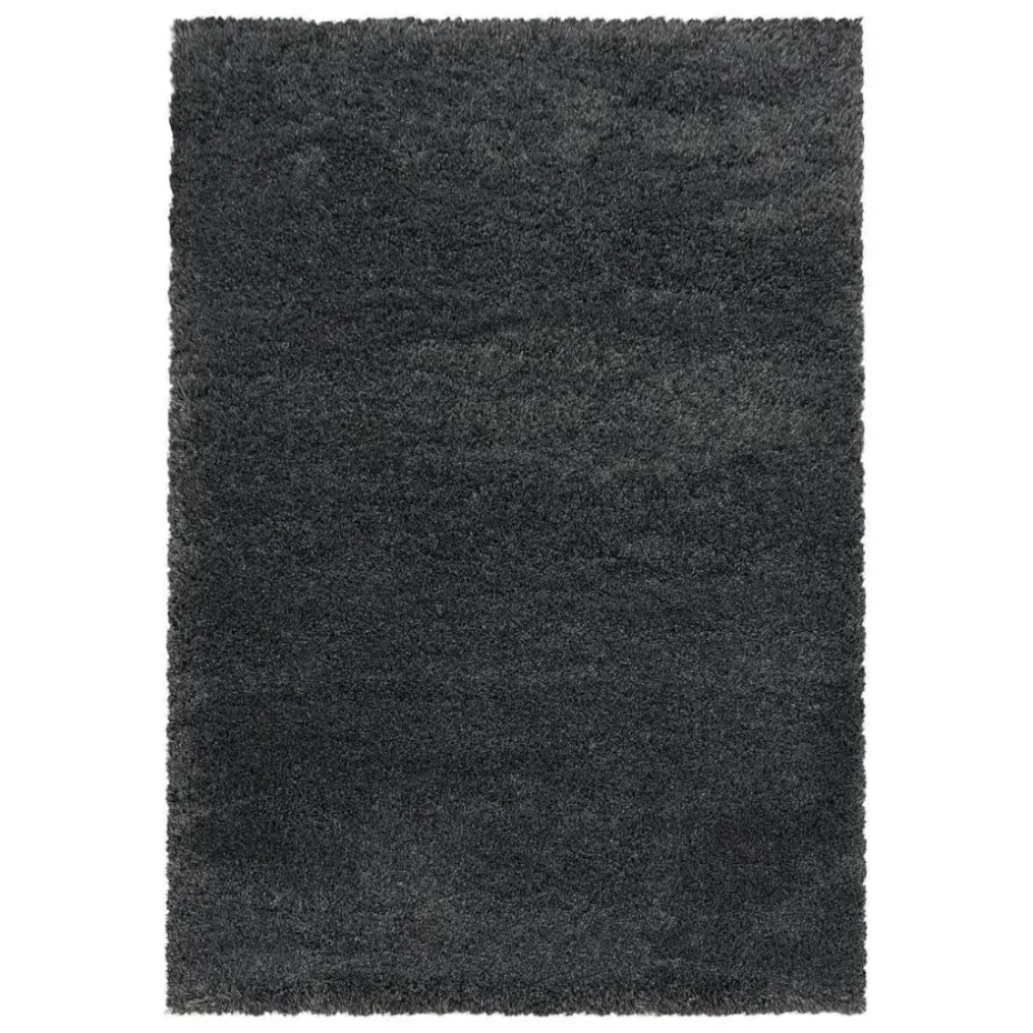 Pearl Soft Hoogpolig Vloerkleed Grijs - 160x230 CM