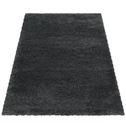 Pearl Soft Hoogpolig Vloerkleed Grijs - 160x230 CM