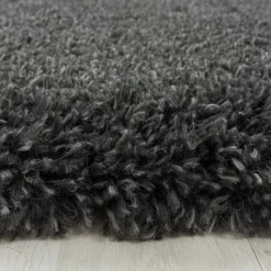 Pearl Soft Hoogpolig Vloerkleed Grijs - 160x230 CM