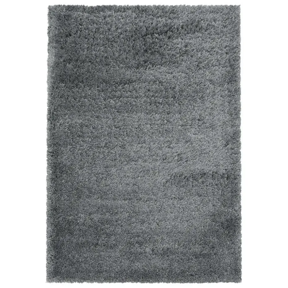 Pearl Soft Hoogpolig Vloerkleed Lichtgrijs - 140x200 CM
