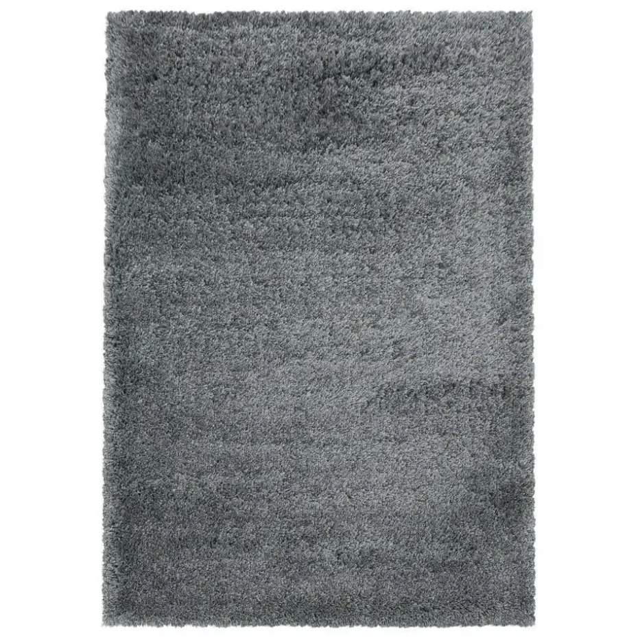 Pearl Soft Hoogpolig Vloerkleed Lichtgrijs - 140x200 CM