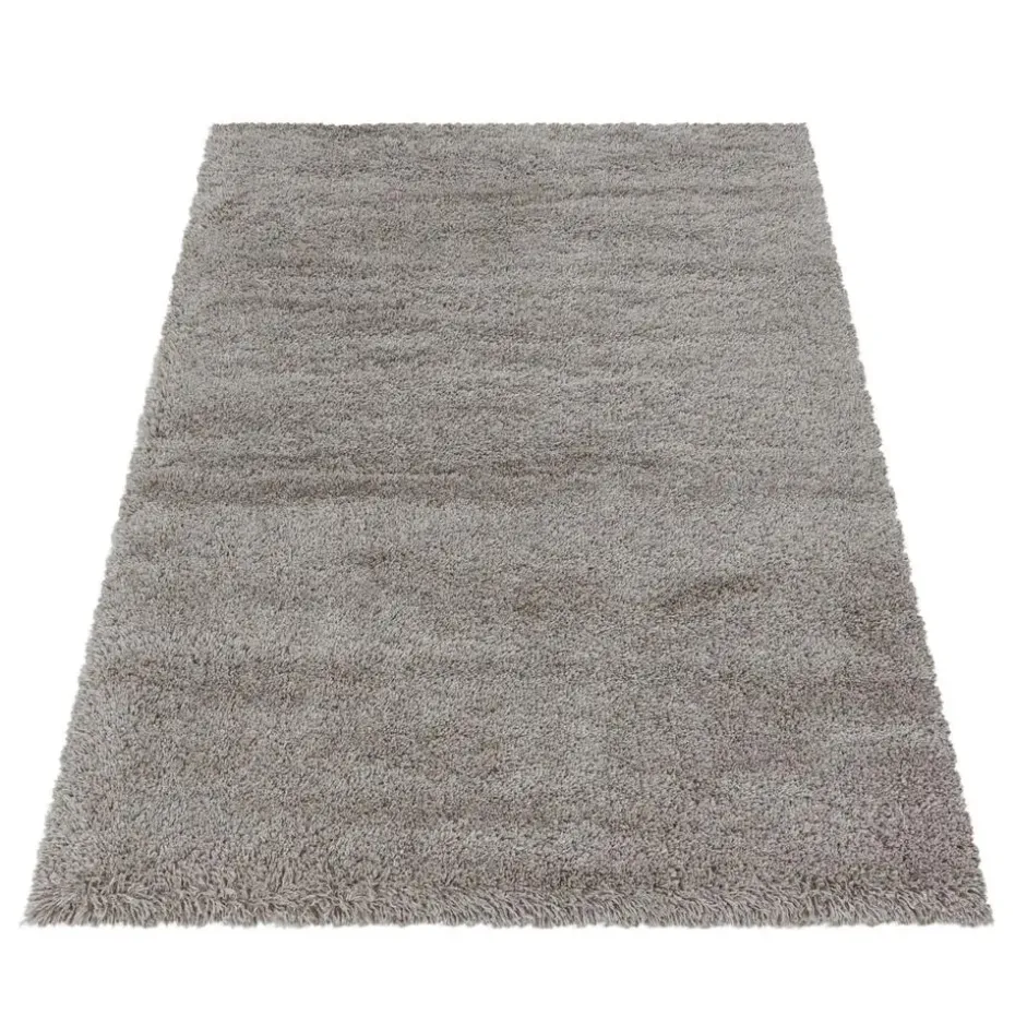 Pearl Soft Hoogpolig Vloerkleed Beige - 140x200 CM