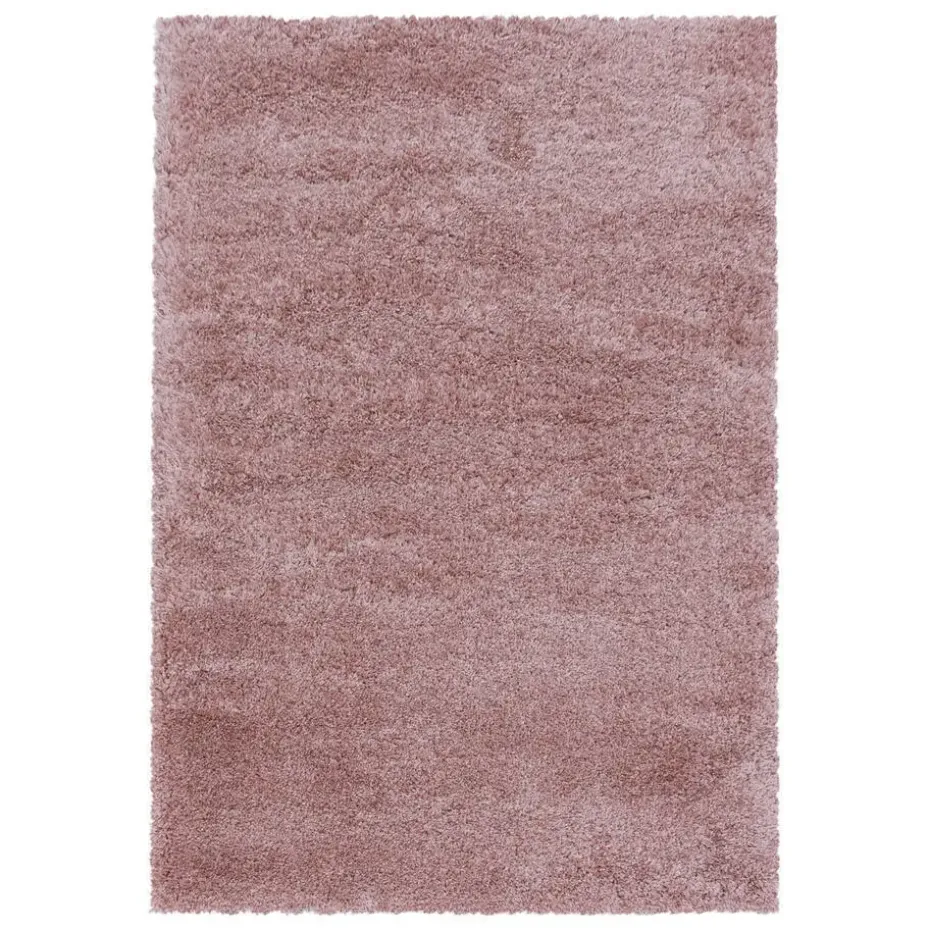 Pearl Soft Hoogpolig Vloerkleed Roze - 140x200 CM