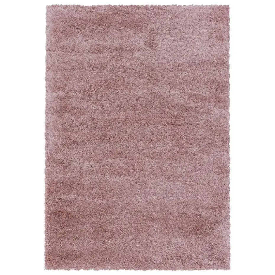 Pearl Soft Hoogpolig Vloerkleed Roze - 140x200 CM