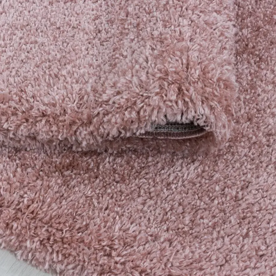 Pearl Soft Hoogpolig Vloerkleed Roze - 140x200 CM