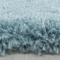 Pearl Soft Hoogpolig Vloerkleed Blauw - 200x290 CM