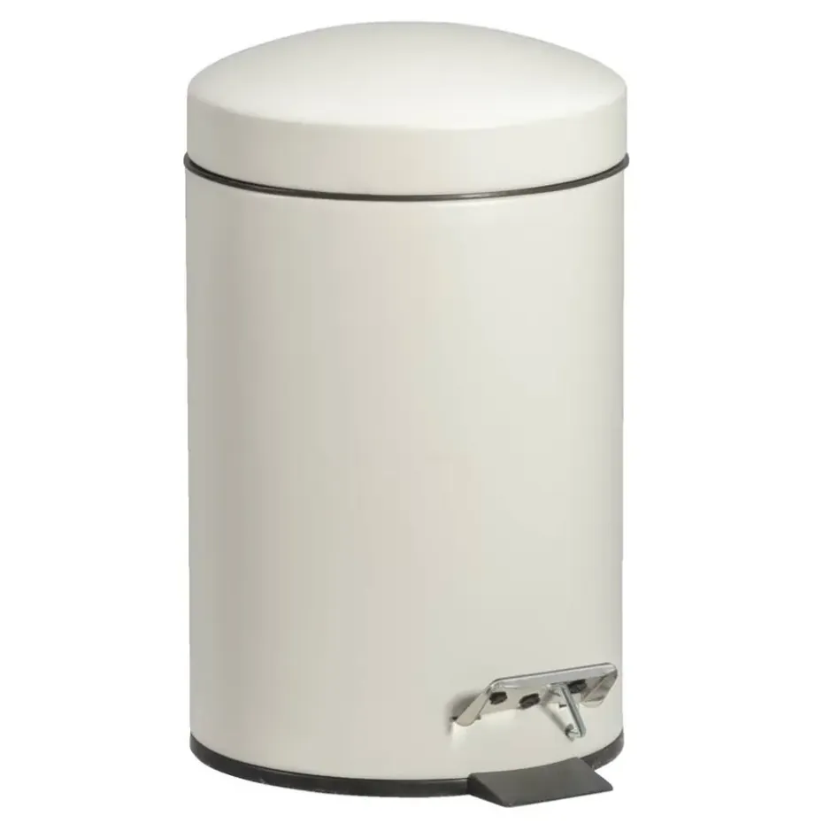 Pedaalemmer Pedro 3l - beige - 27,5xØ16,8 cm