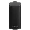 Pedaalemmer Slim - 5 liter - zwart - 28,9x14x28,3 cm