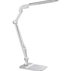 PEGASI - Bureaulamp LED - Zilver - Synthetisch materiaal