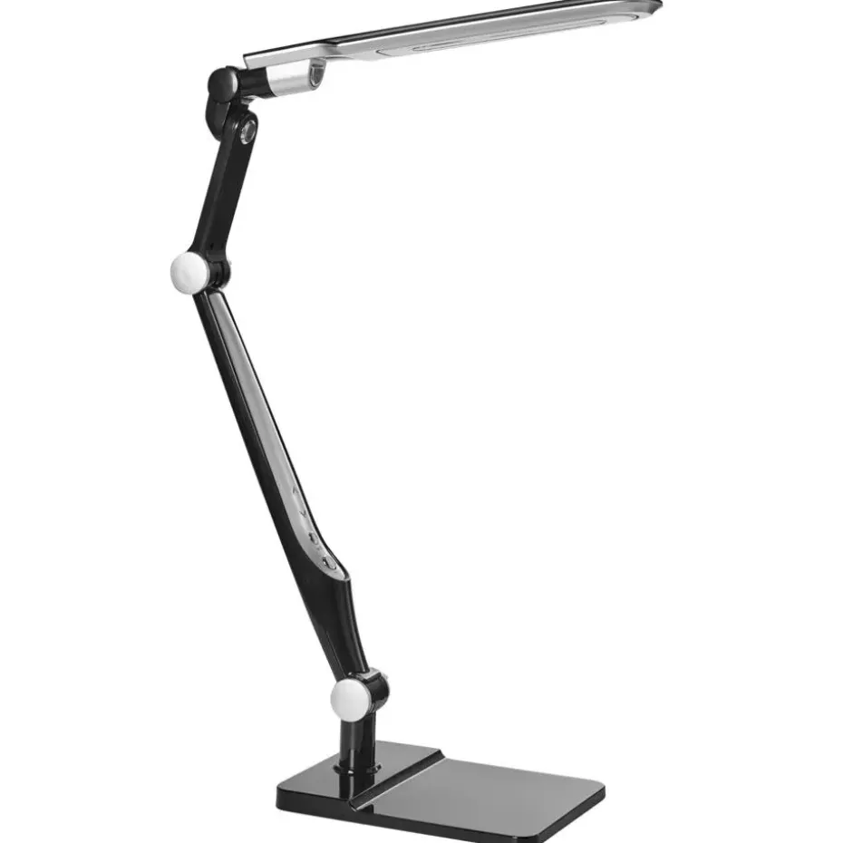 PEGASI - Bureaulamp LED - Zwart - Synthetisch materiaal