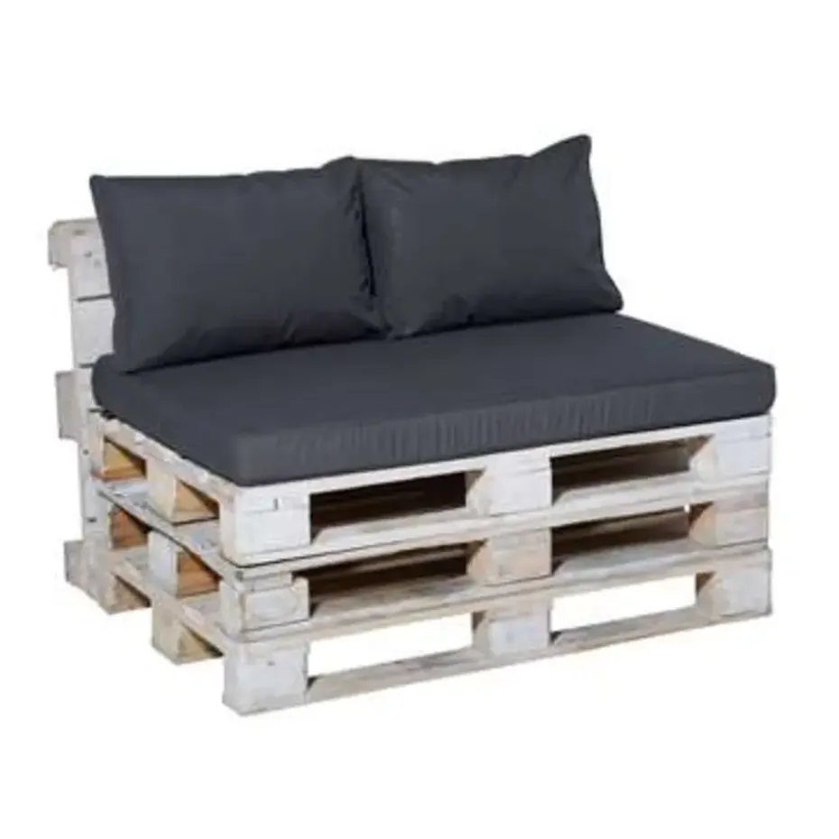 Perel Madison Lounge Panama grey zitkussen 120x80cm