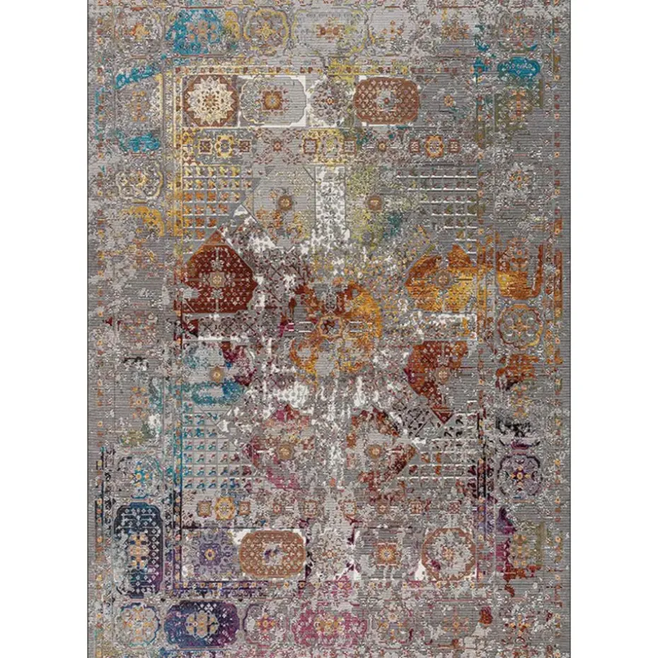Picasso Feraghan Vintage Vloerkleed Multi / Beige Laagpolig - 240x340 CM