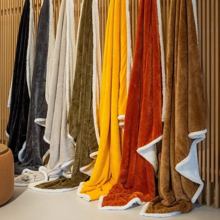 Plaid Cody - Tobacco Brown - 150x200 cm