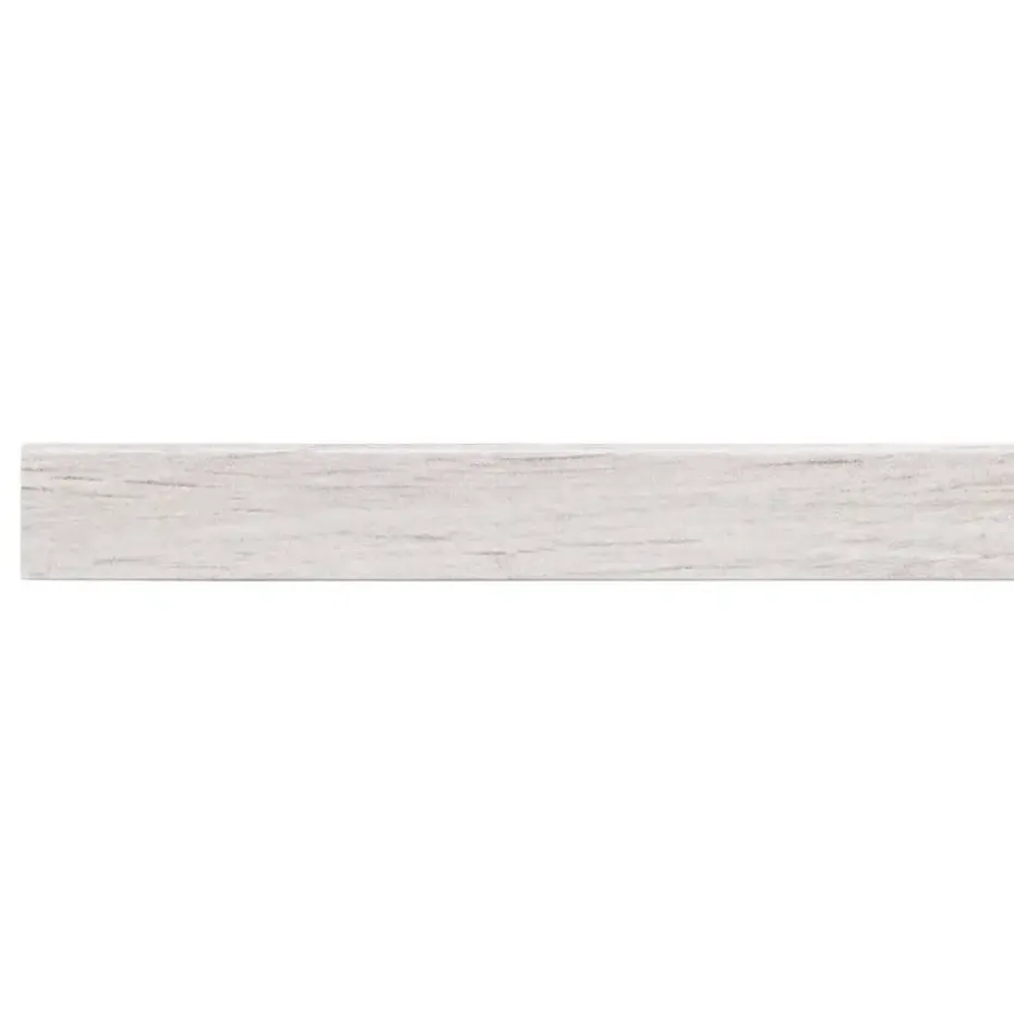 Plakplint Silver - grijs eiken - 240 cm
