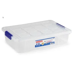 PlasticForte Opbergbox met deksel - 5L - 26 x 40 x 8,5 cm