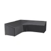 Platinum Aerocover loungesethoes 255x255x90x65 cm - L-vorm trapeze