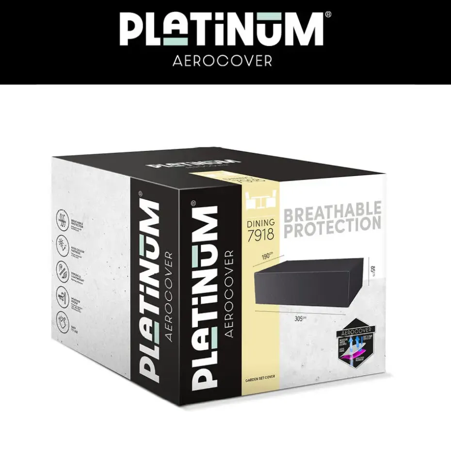 Platinum Aerocover tuinsethoes - 305x190x85 cm