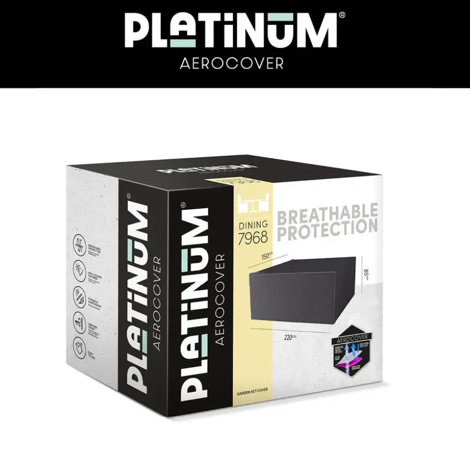 Platinum Aerocover tuinsethoes - 220x150x85 cm
