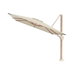 Platinum Challenger T2 zweefparasol premium - 3,5x2,6 m. - Champagne teak