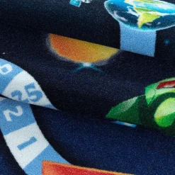 Play Speeltapijt Ruimte - 100x150 cm - Blauw - Vloerkleed Kinderkamer